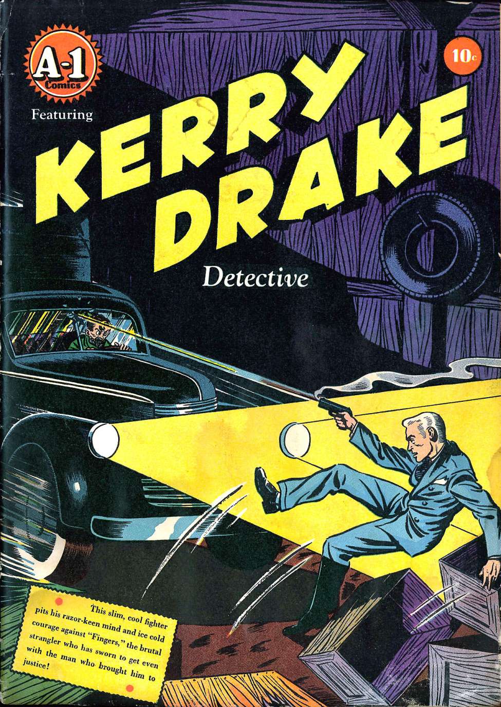 Comic Book Cover For A-1 Comics 1 - Kerry Drake
