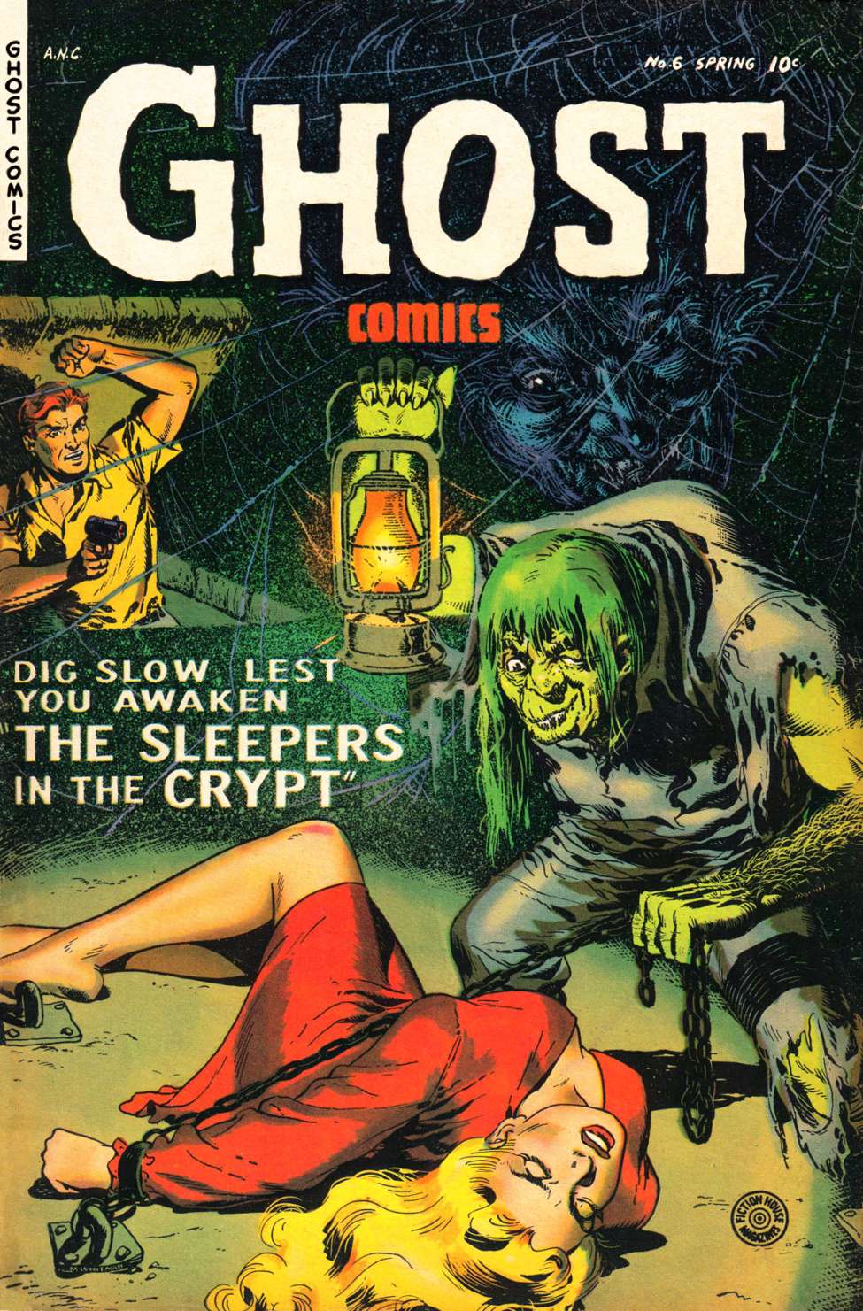 Comic Book Cover For Ghost Comics 6