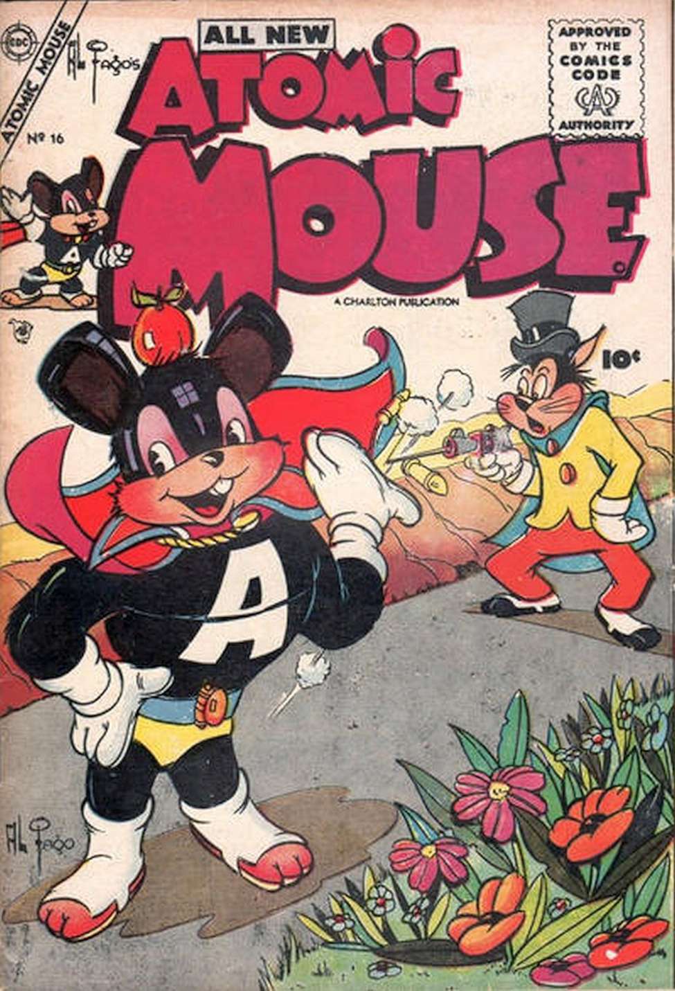 Comic Book Cover For Atomic Mouse 16