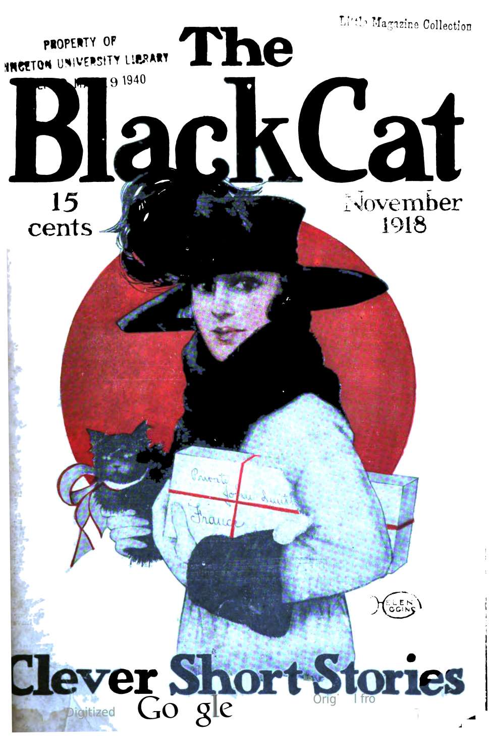 Book Cover For The Black Cat v24 2 - Call It a Day - Frederick J. Jackson