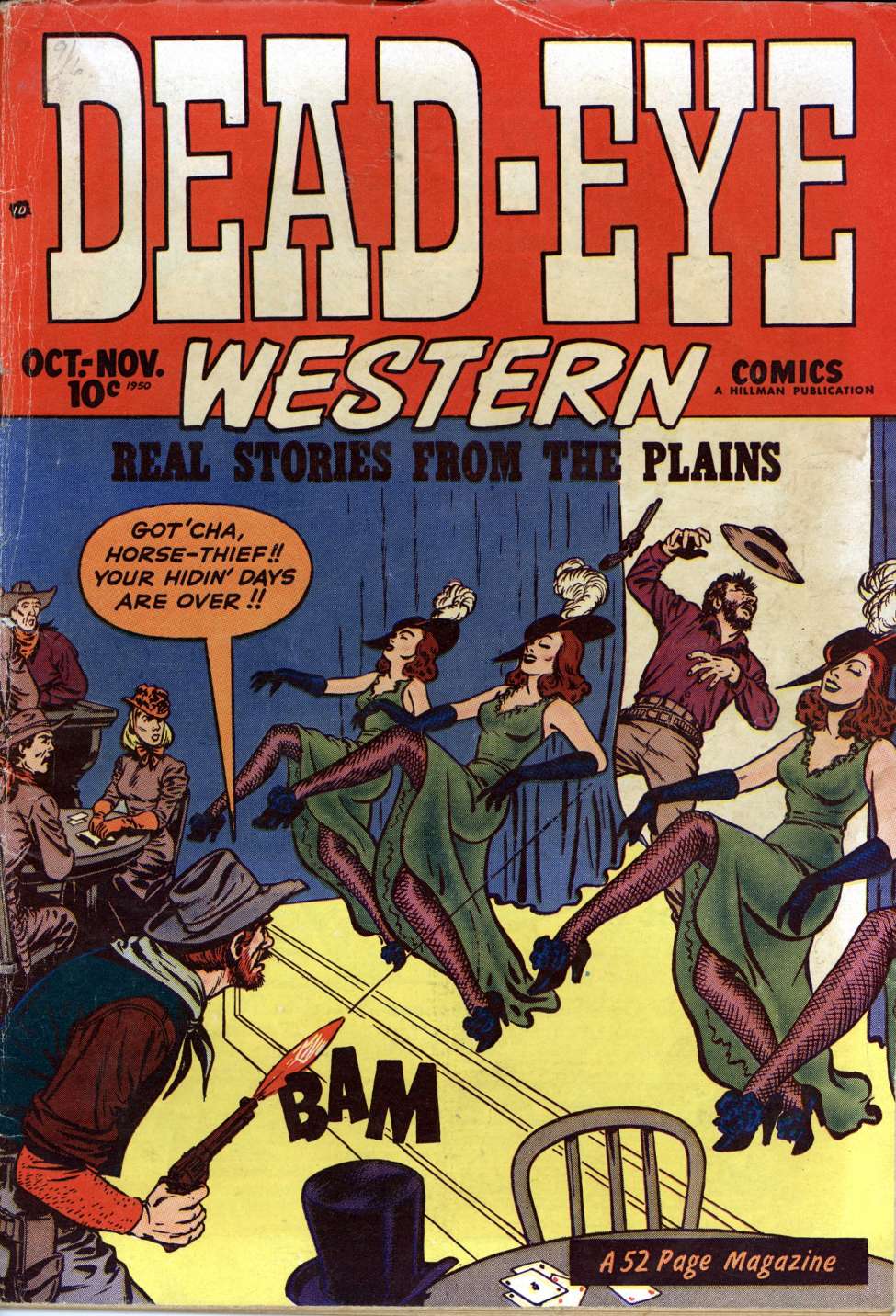 Comic Book Cover For Dead-Eye Western v1 12