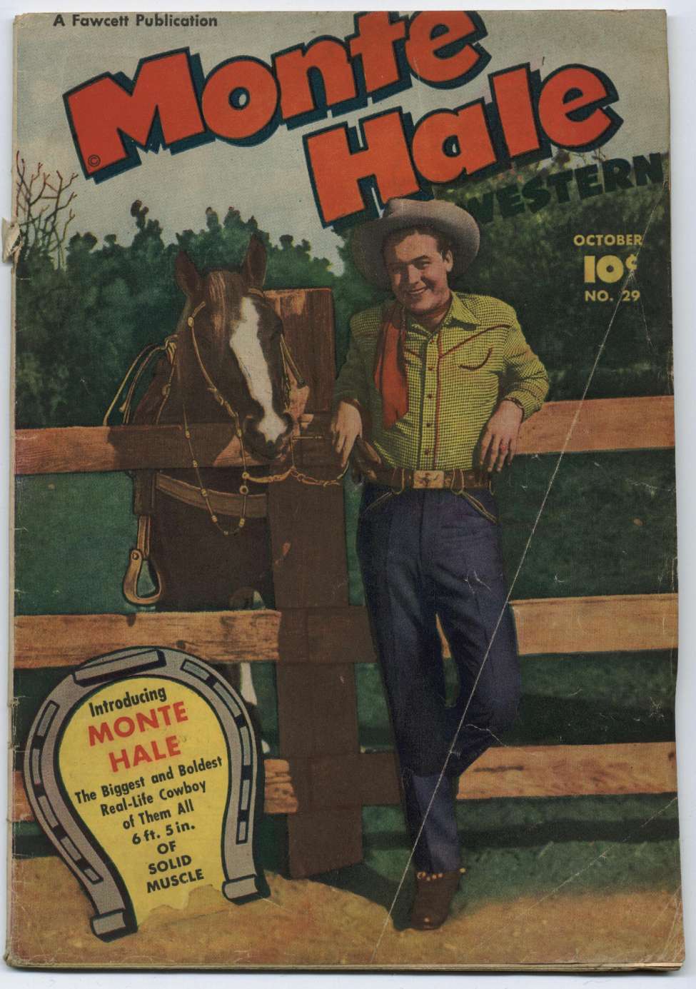 Comic Book Cover For Monte Hale Western 29