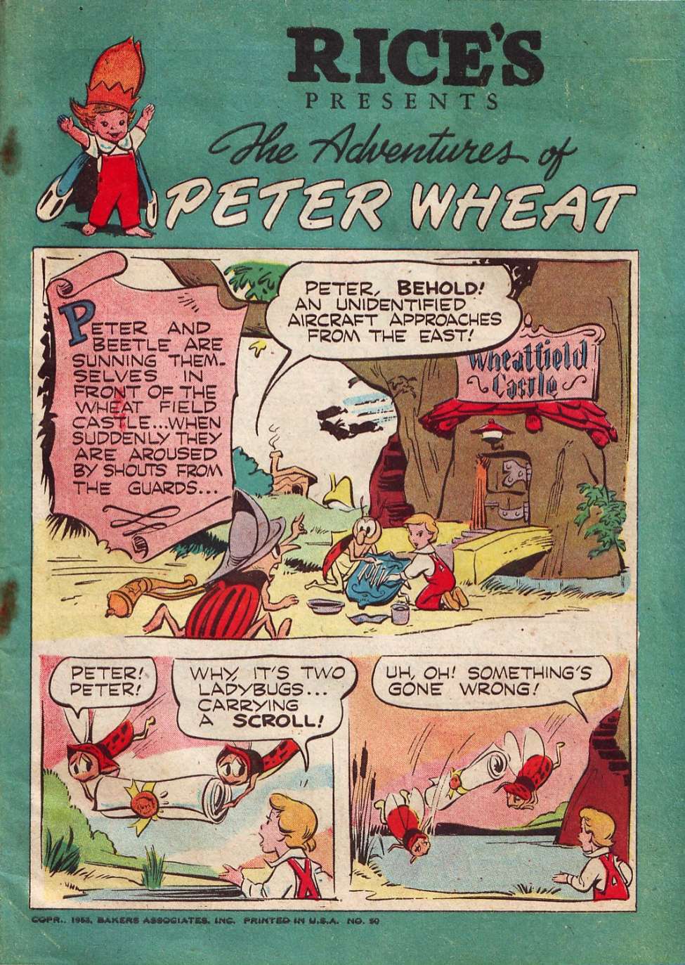 Book Cover For The Adventures of Peter Wheat 50