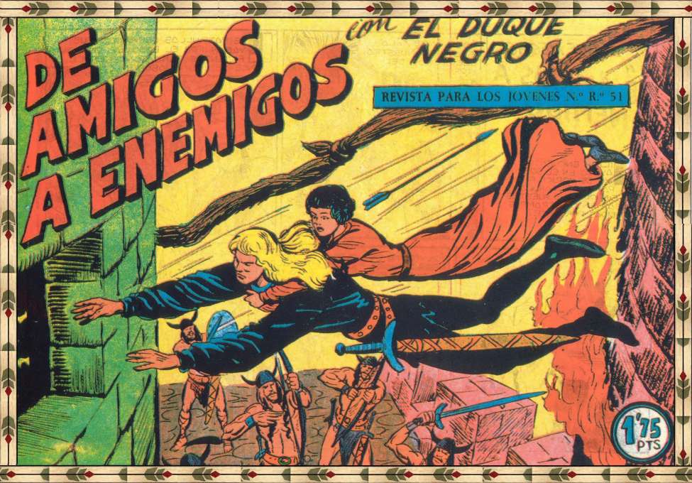 Book Cover For El Duque Negro 36 - De Amigos a Enemigos