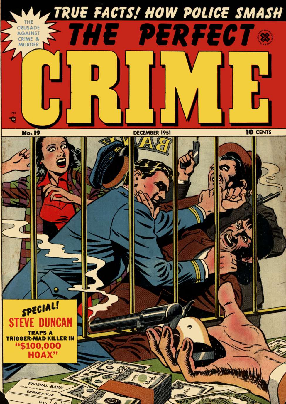 Comic Book Cover For The Perfect Crime 19