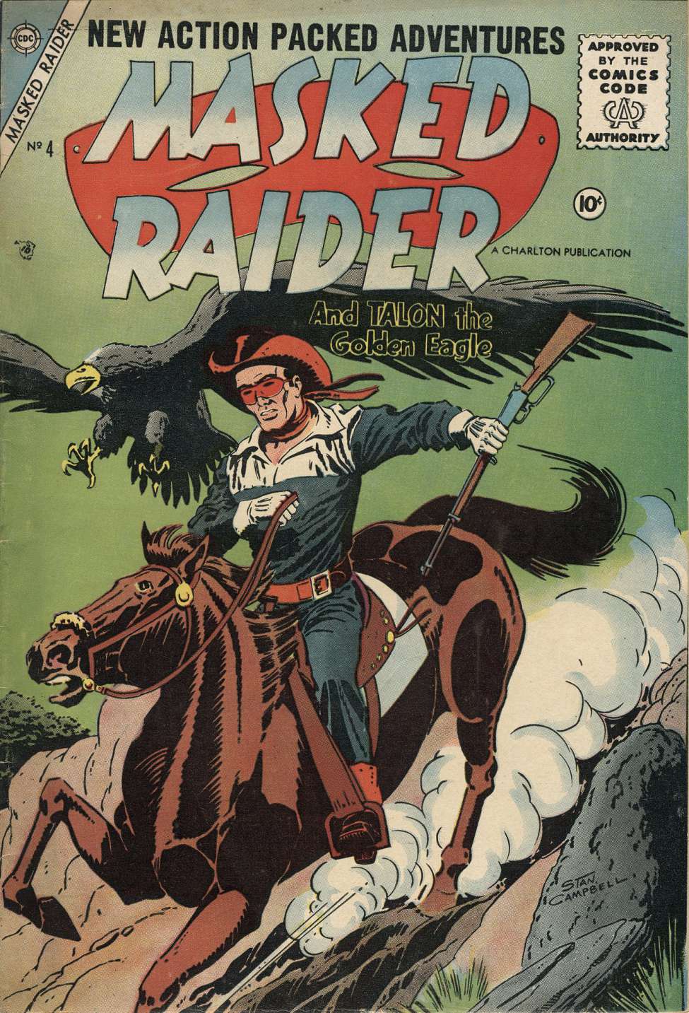 Comic Book Cover For Masked Raider 4 - Version 2