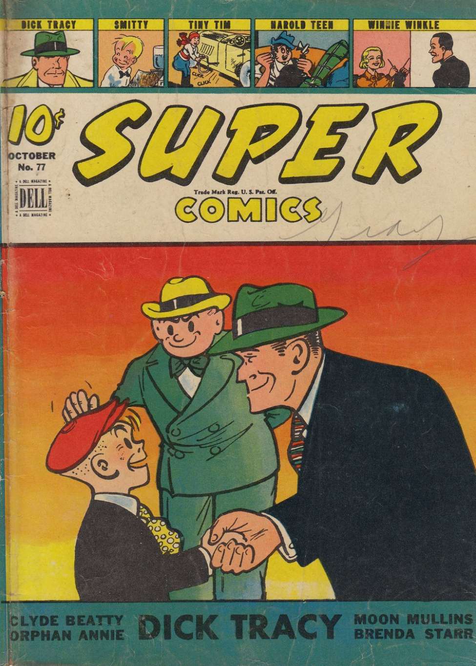 Book Cover For Super Comics 77