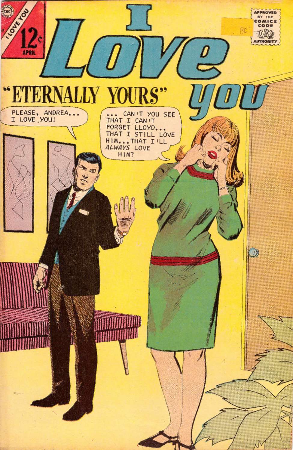 Comic Book Cover For I Love You 67