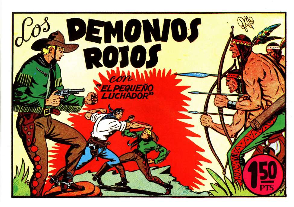 Comic Book Cover For El Pequeno Luchador 4 - Los Demonios Rojos