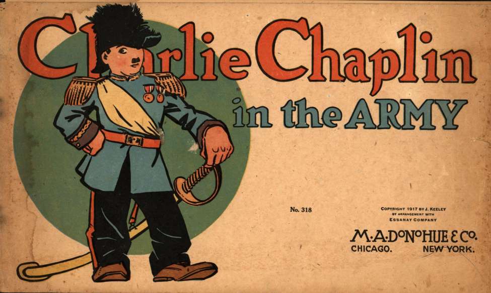 Book Cover For Charlie Chaplin in the Army
