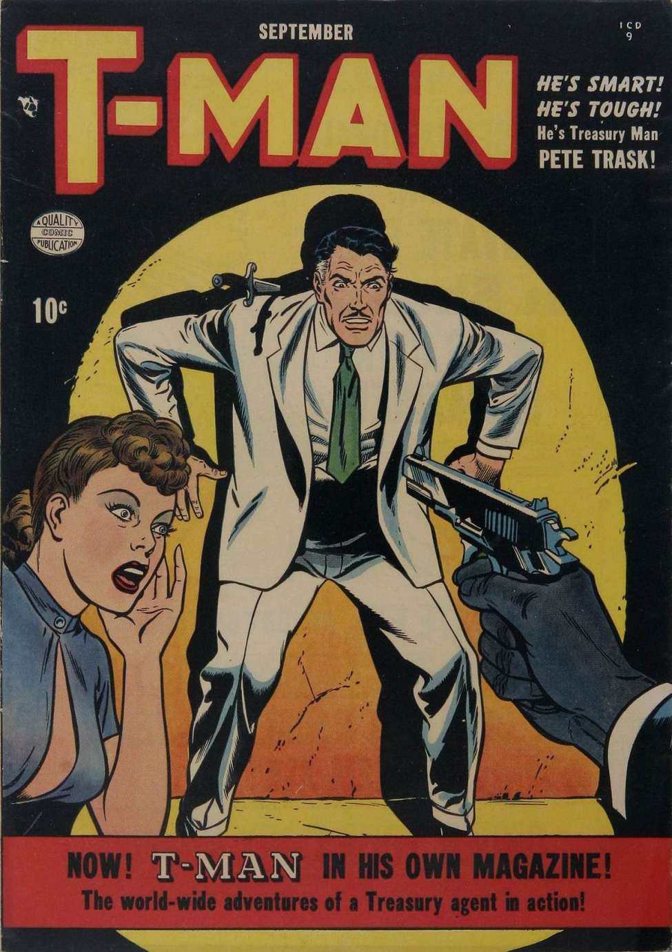 Book Cover For T-Man 1