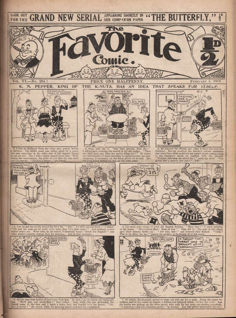 Book Cover For The Favorite Comic 264