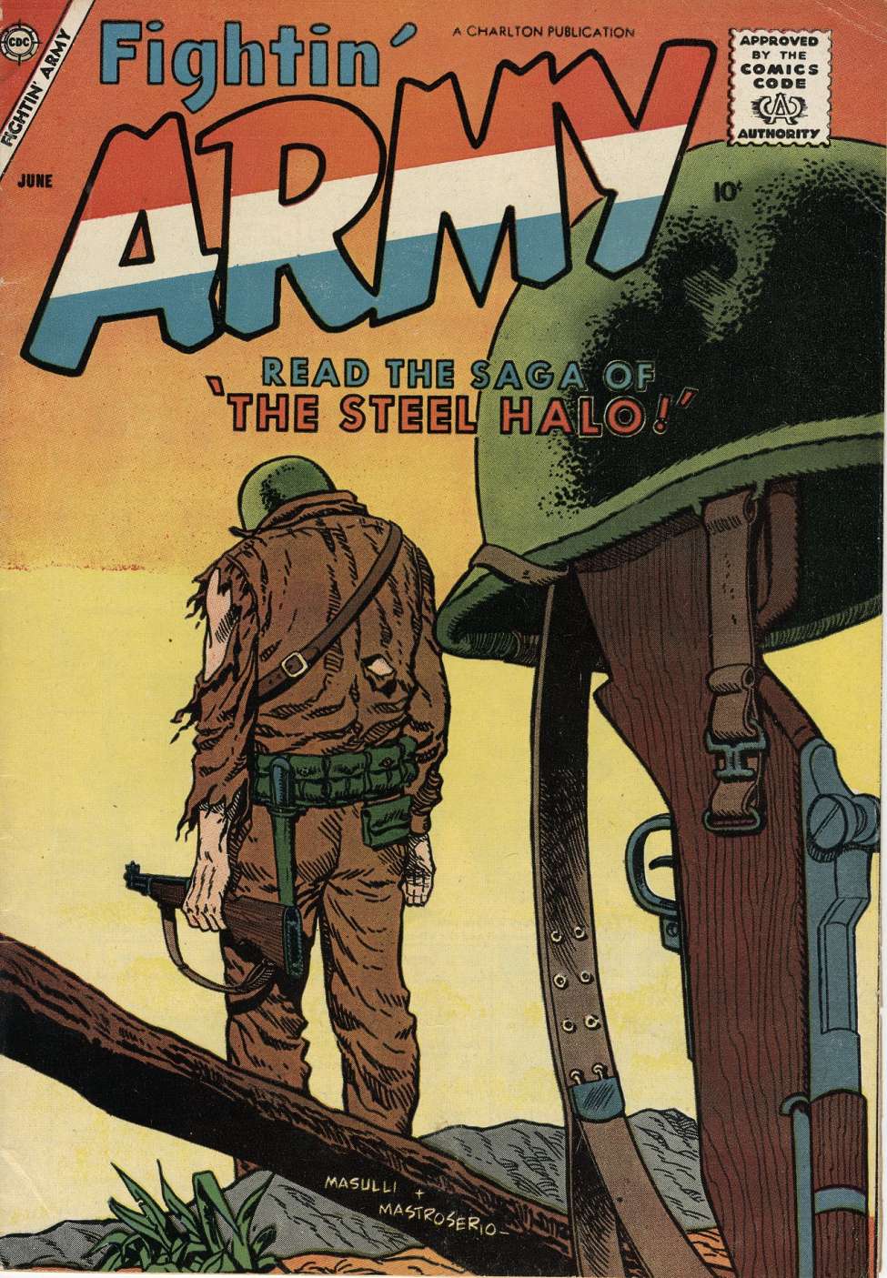Book Cover For Fightin' Army 25