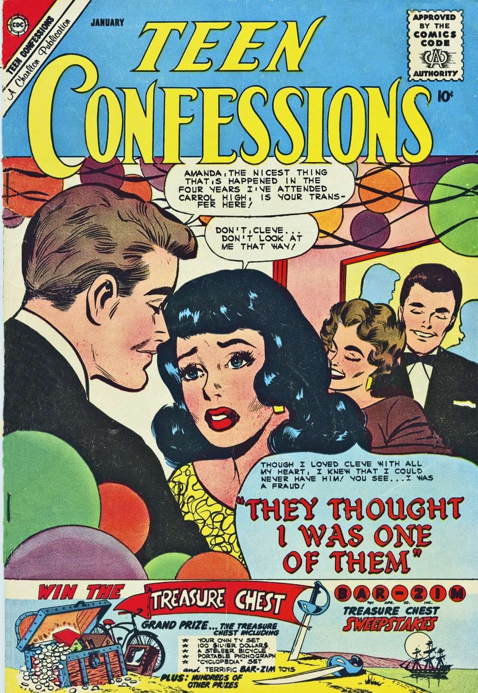 Book Cover For Teen Confessions 9