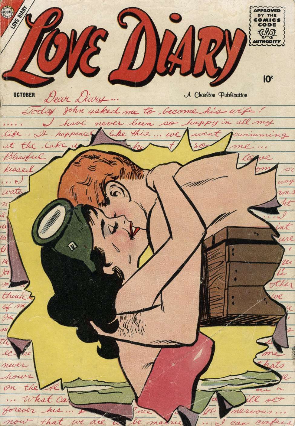 Book Cover For Love Diary 1