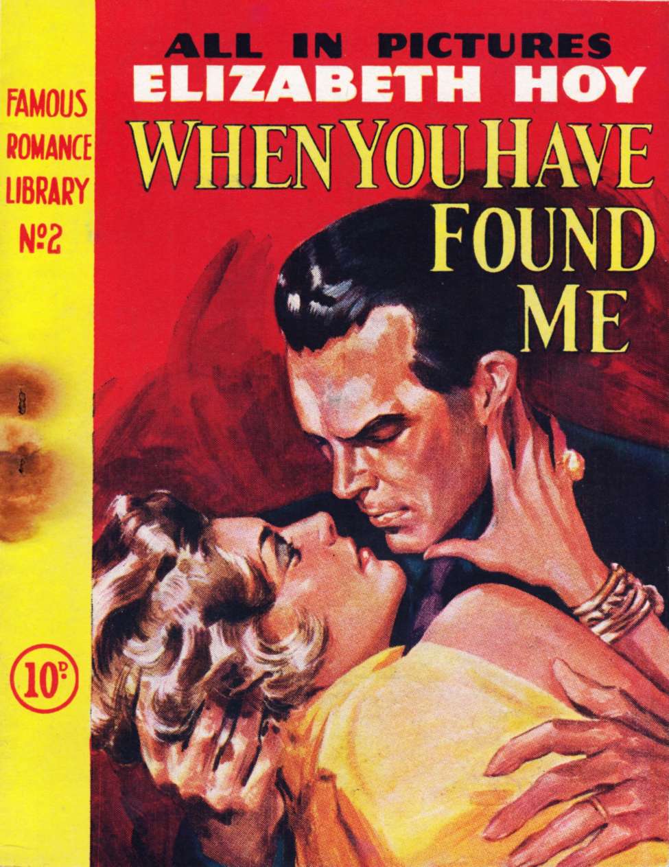 Book Cover For Famous Romance Library 2 - When You Have Found Me