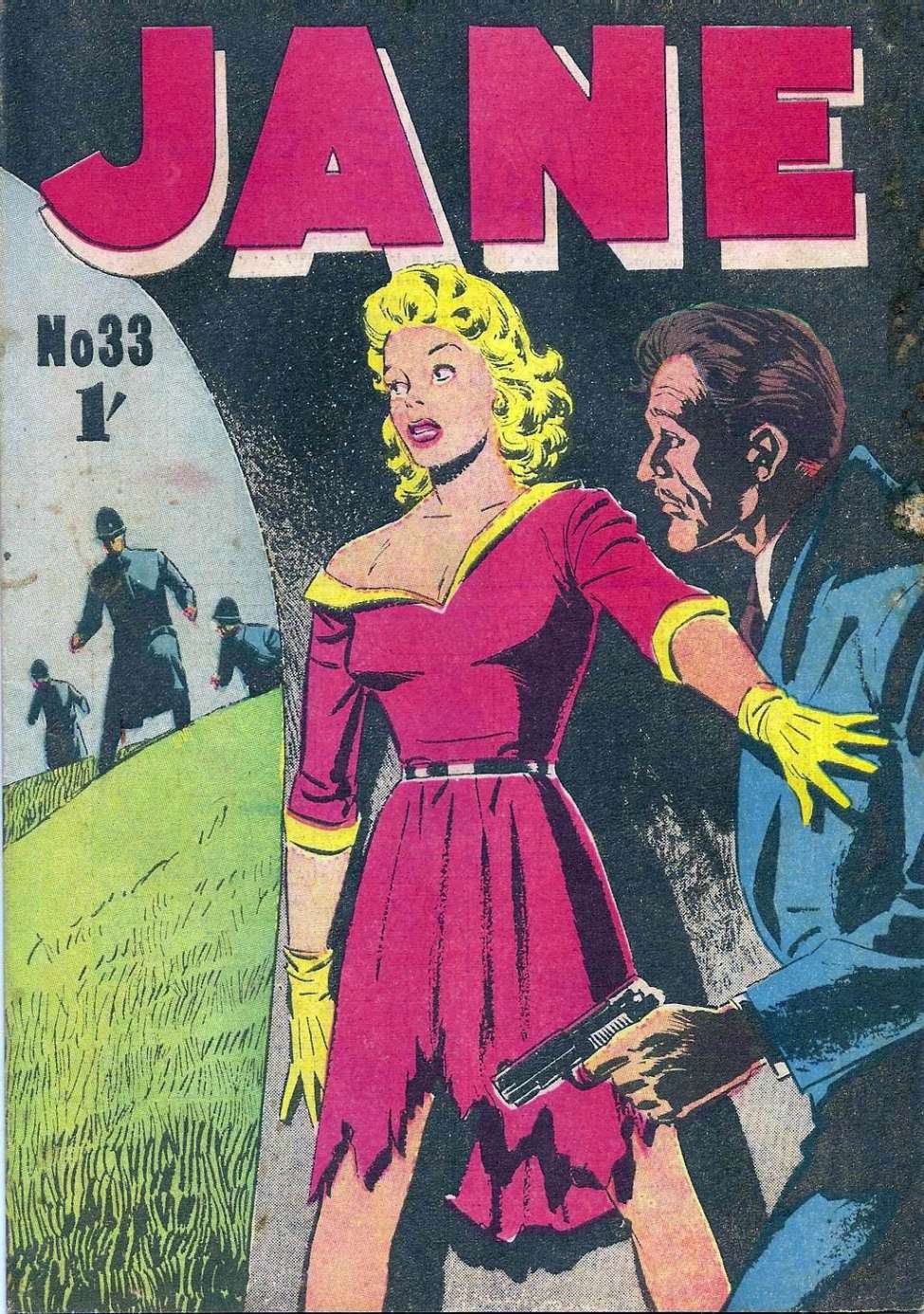 Comic Book Cover For Jane 33