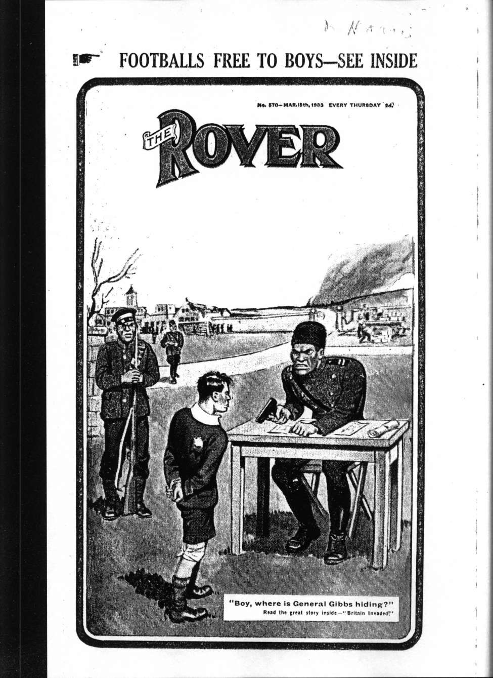 Book Cover For The Rover 570