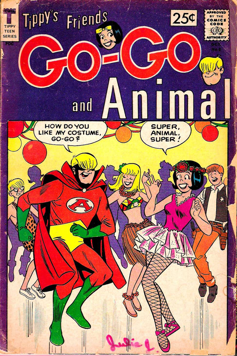 Comic Book Cover For Tippy's Friends Go-Go and Animal 2 (inc) - Version 2