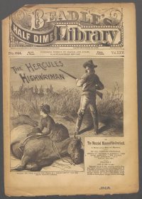 Large Thumbnail For Beadle's Half Dime Library 644 - The Hercules Highwayman