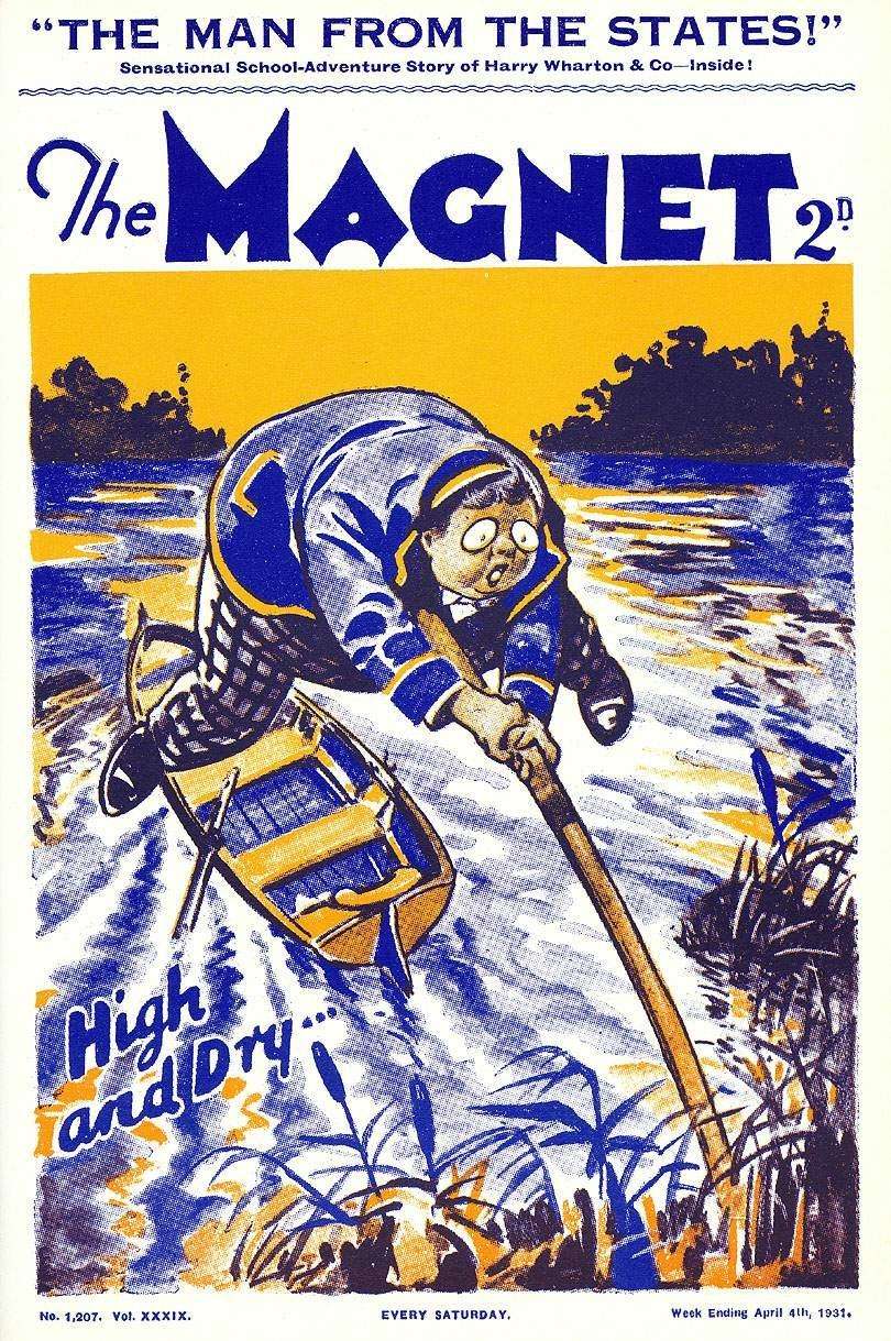 Book Cover For The Magnet 1207 - The Man from The States!