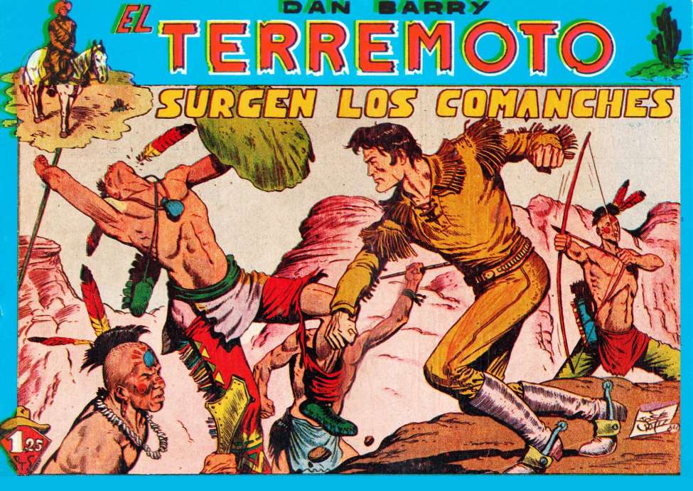 Book Cover For Dan Barry el Terremoto 14 - Surgen los Comanches
