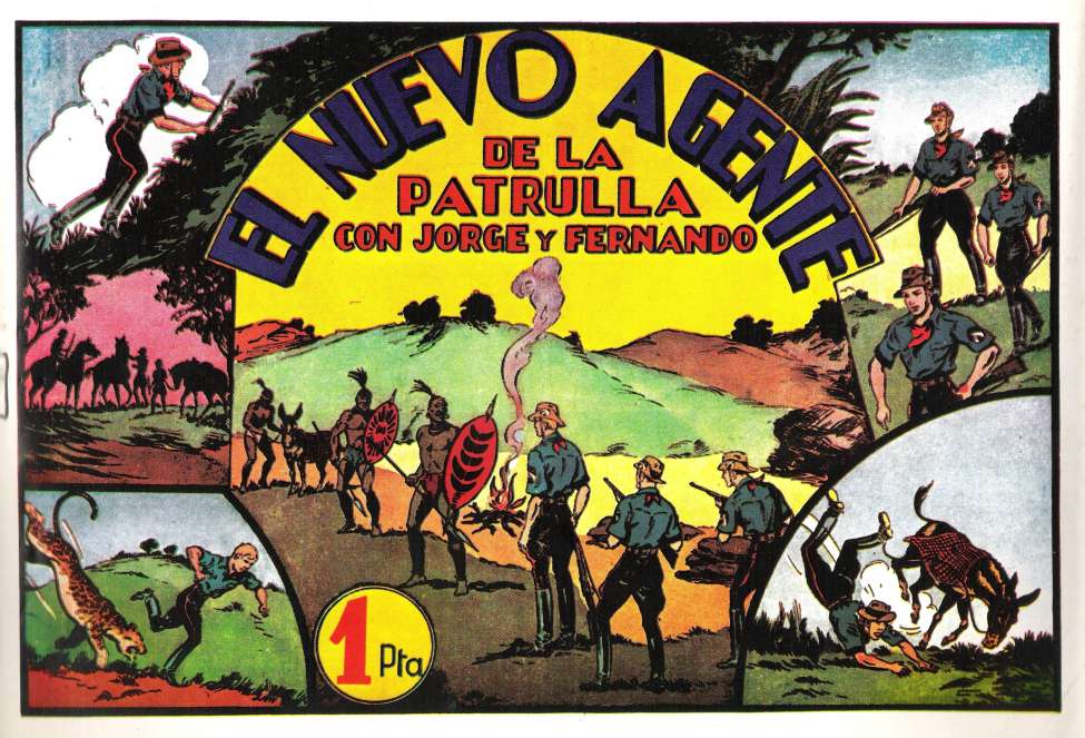 Comic Book Cover For Jorge y Fernando 29 - El nuevo agente de La Patrulla