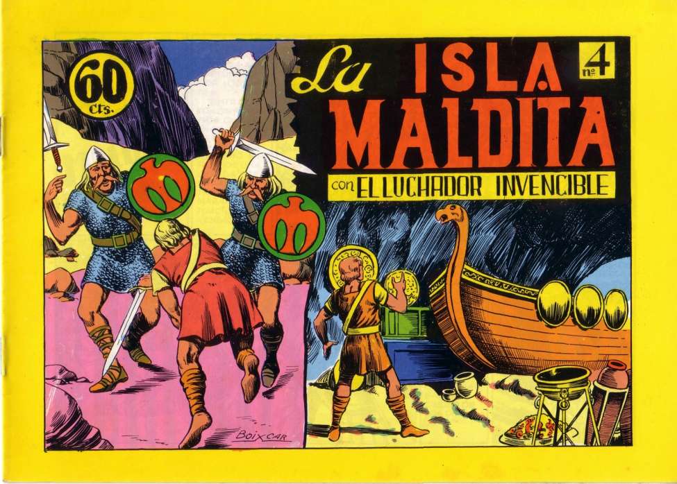 Comic Book Cover For Orlan el Luchador Invencible 4 - La Isla Maldita