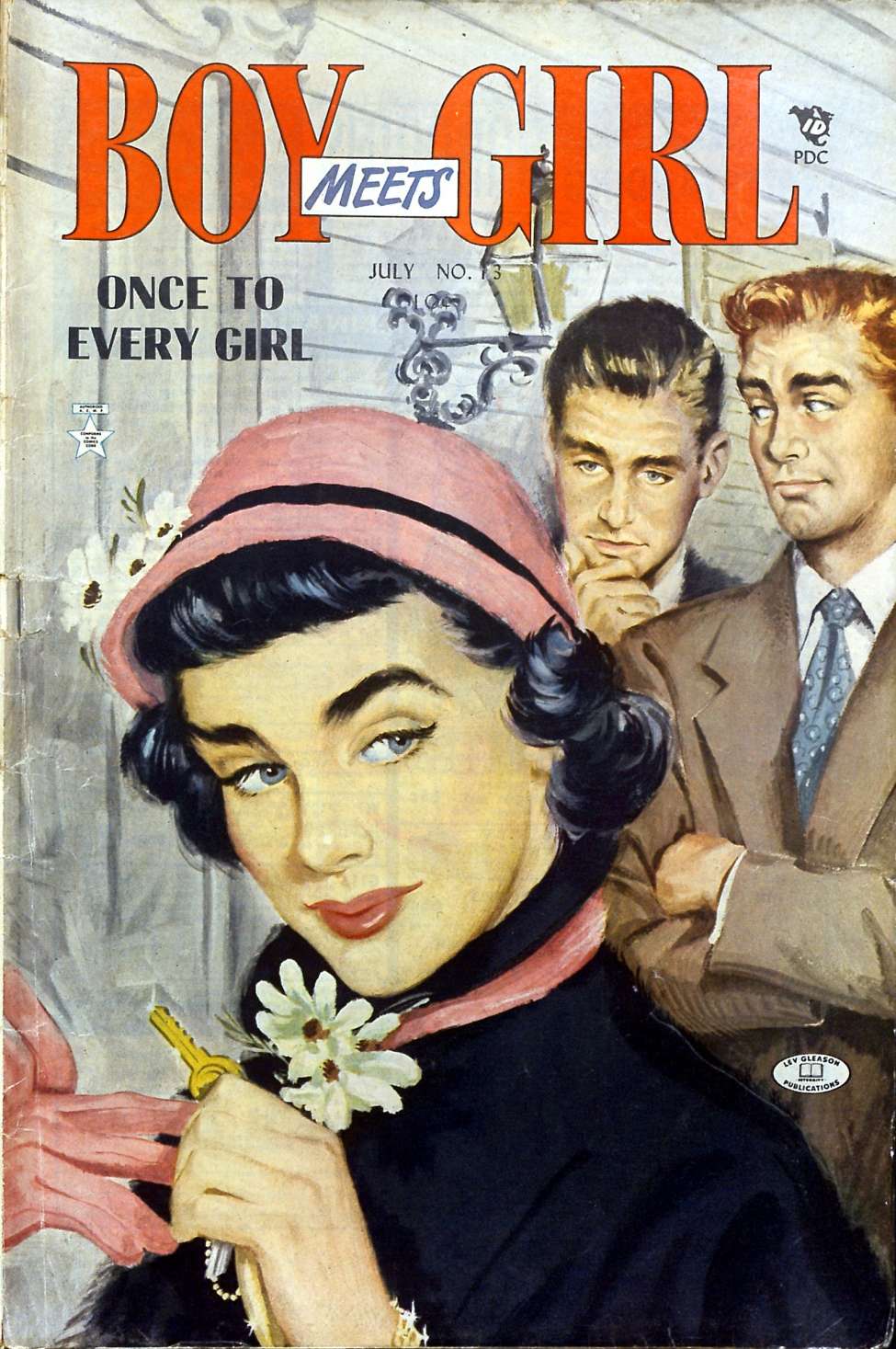 Comic Book Cover For Boy Meets Girl 13