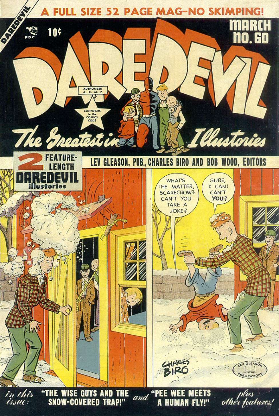 Comic Book Cover For Daredevil Comics 60