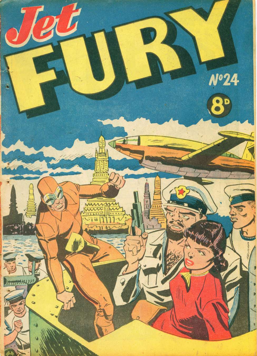 Comic Book Cover For Jet Fury 24
