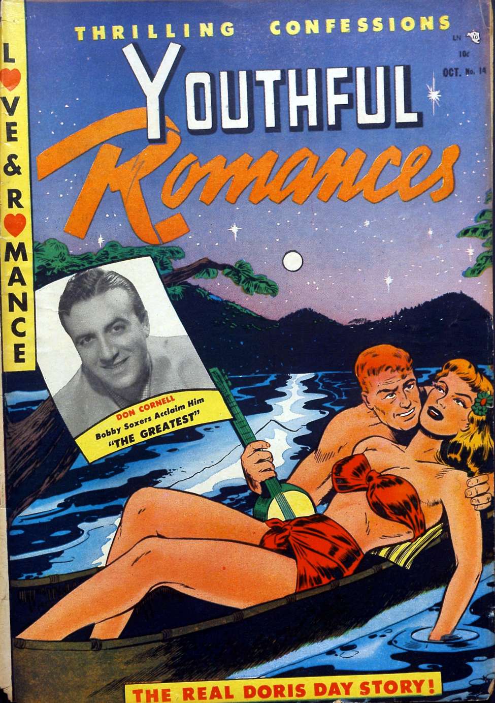 Comic Book Cover For Youthful Romances 14