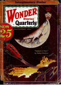 Large Thumbnail For Wonder Stories Quarterly v4 1 - Emissaries of Space - Nathan Schachner