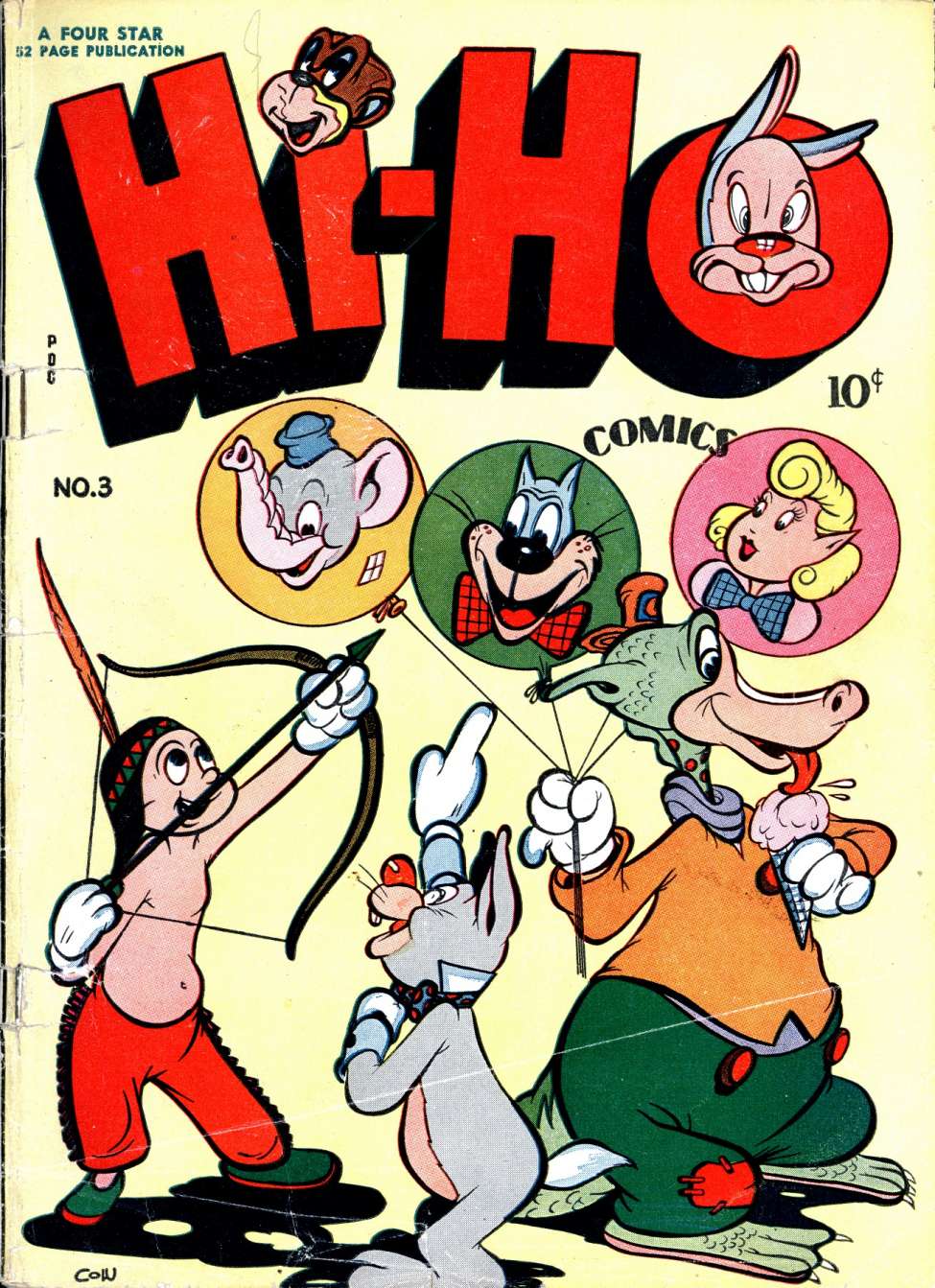 Book Cover For Hi-Ho Comics 3