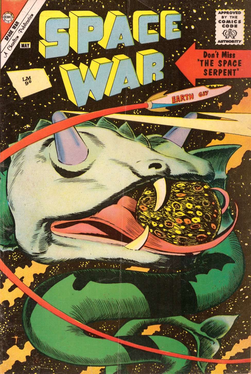 Comic Book Cover For Space War 16