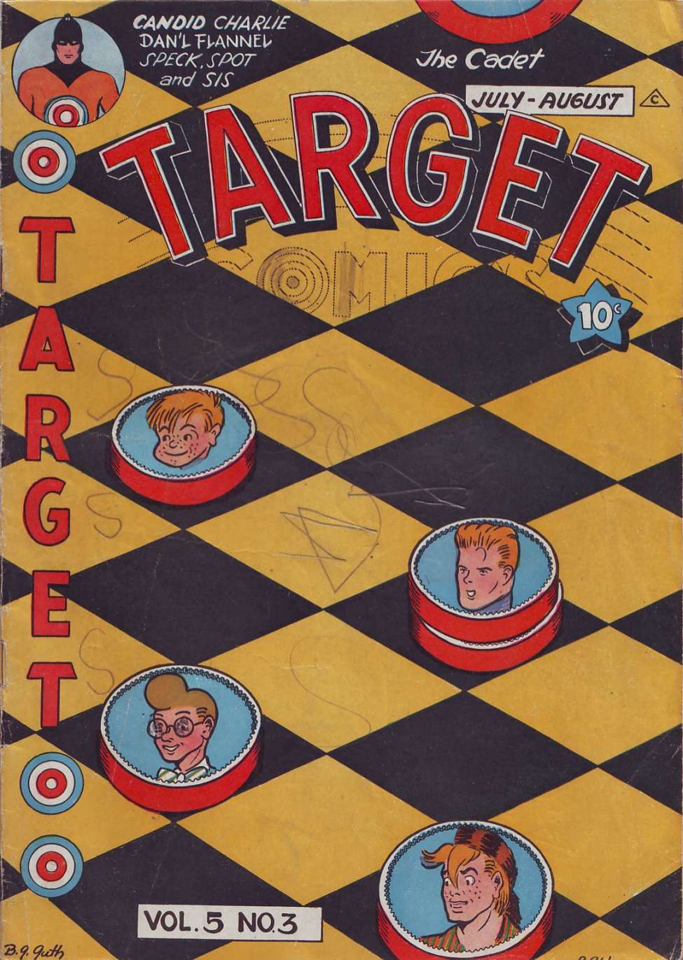 Book Cover For Target Comics v5 3