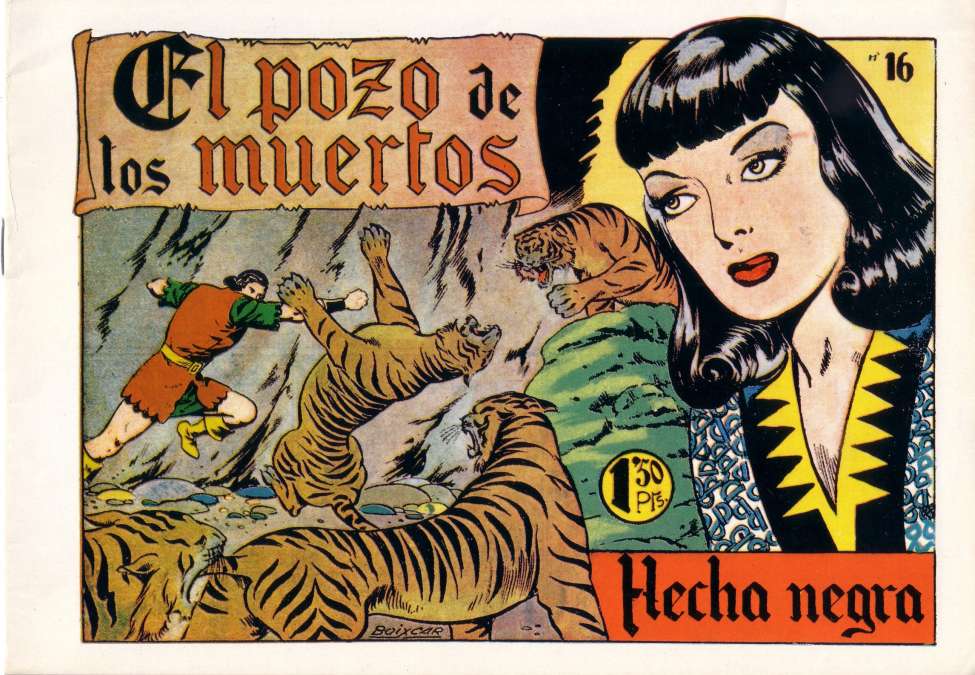 Comic Book Cover For Flecha Negra 16 - El Pozo De Los Muertos