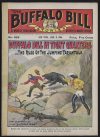 Cover For Buffalo Bill Stories 258 - Buffalo Bill in Tight Quarters