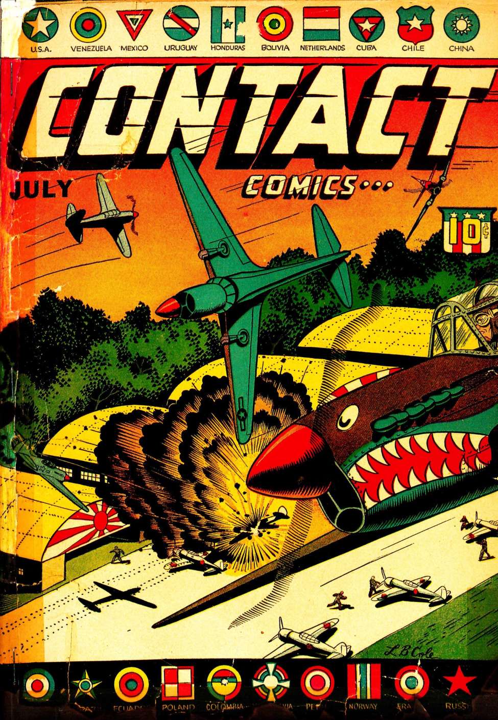 Book Cover For Contact Comics 1 - Version 2