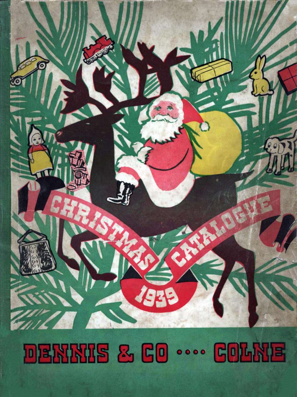 Comic Book Cover For Christmas Catalogue 1939