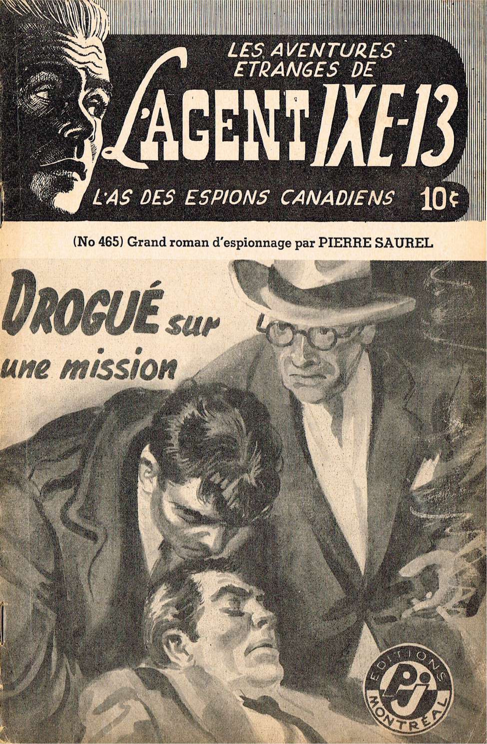 Book Cover For L'Agent IXE-13 v2 465 - Drogué sur une Mission