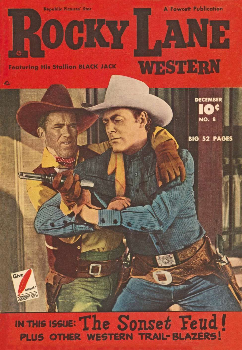 Book Cover For Rocky Lane Western 8 - Version 2
