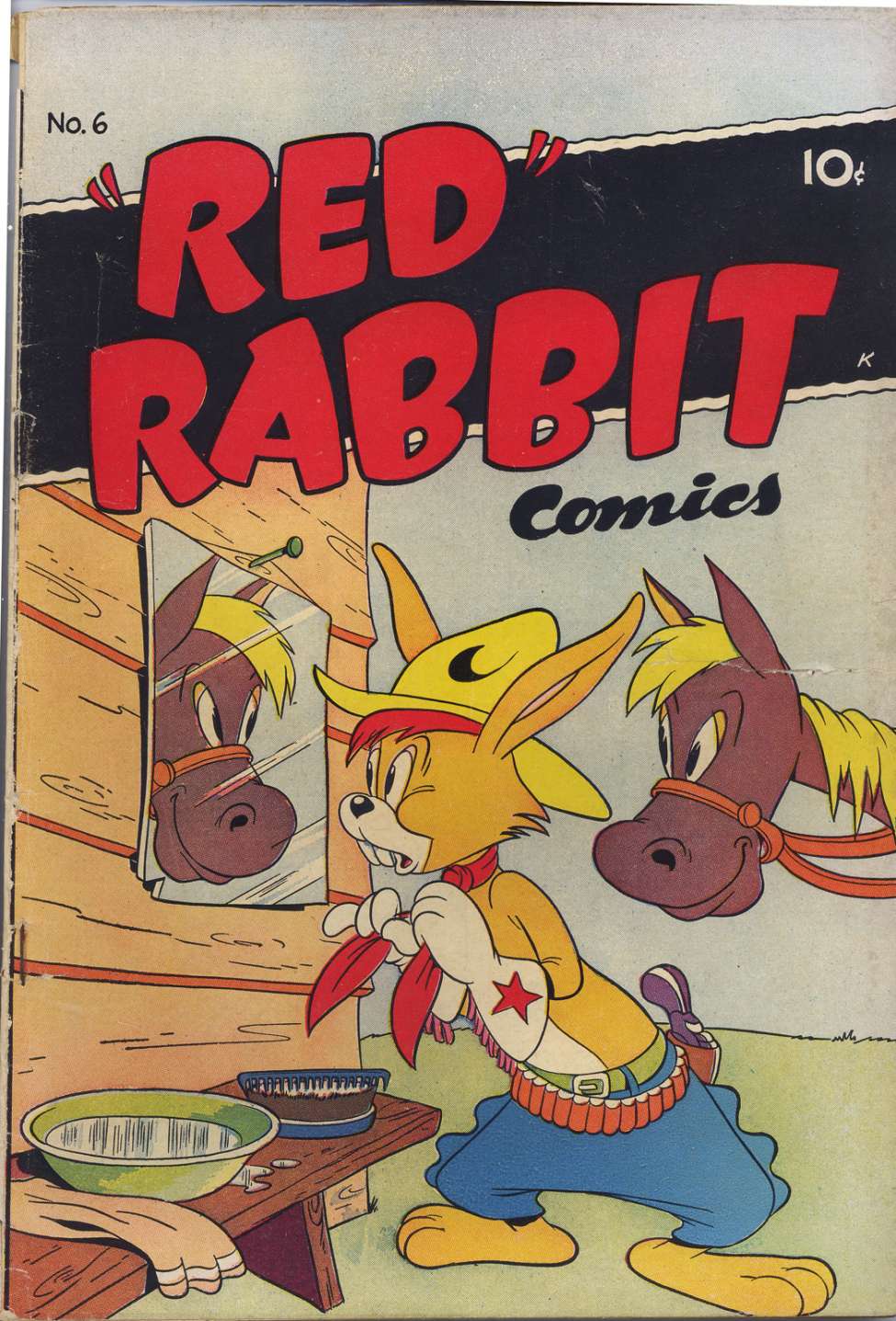 Comic Book Cover For Red Rabbit 6