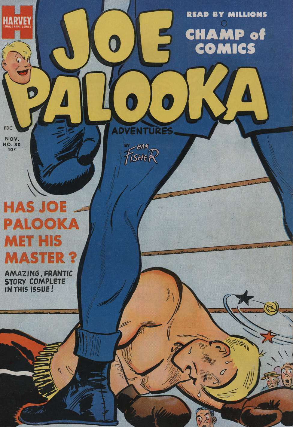 Book Cover For Joe Palooka Comics 80