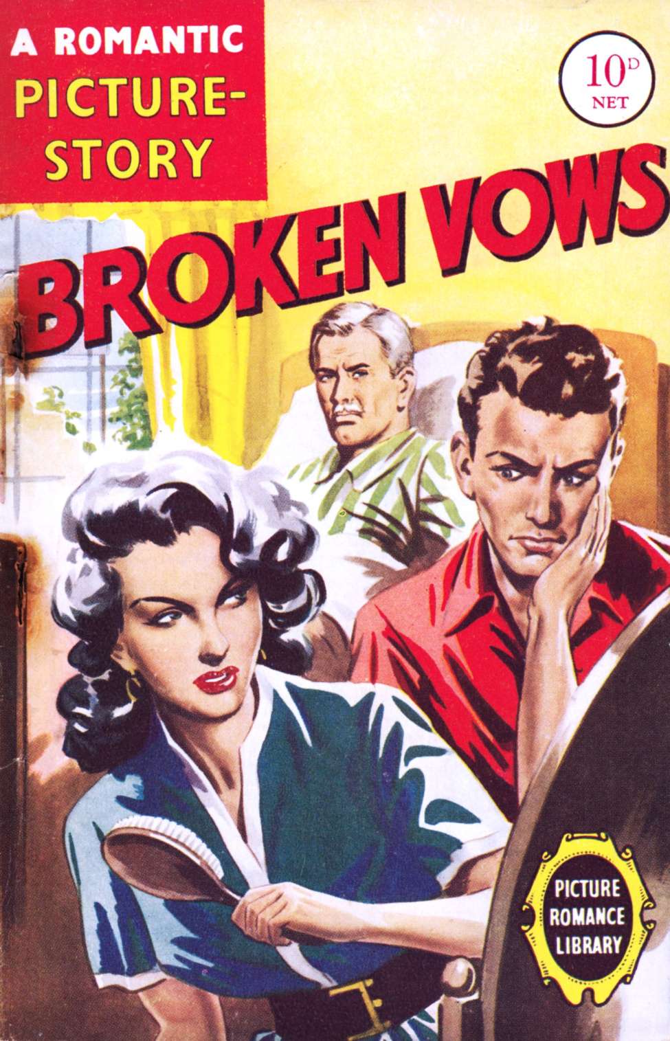 Book Cover For Picture Romance Library 10 - Broken Vows