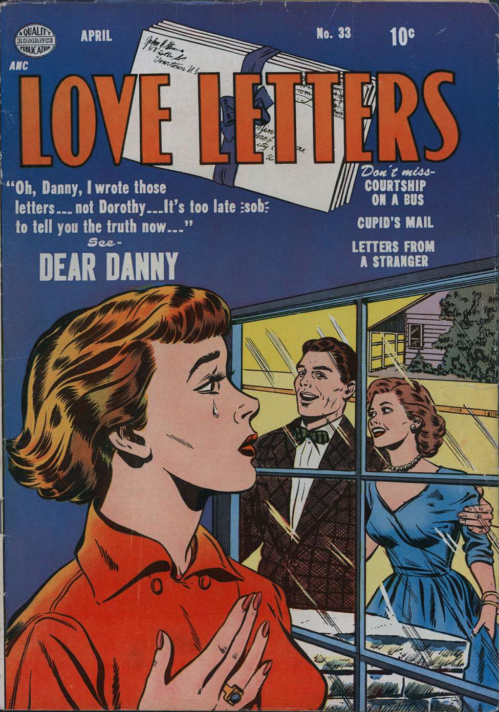 Comic Book Cover For Love Letters 33