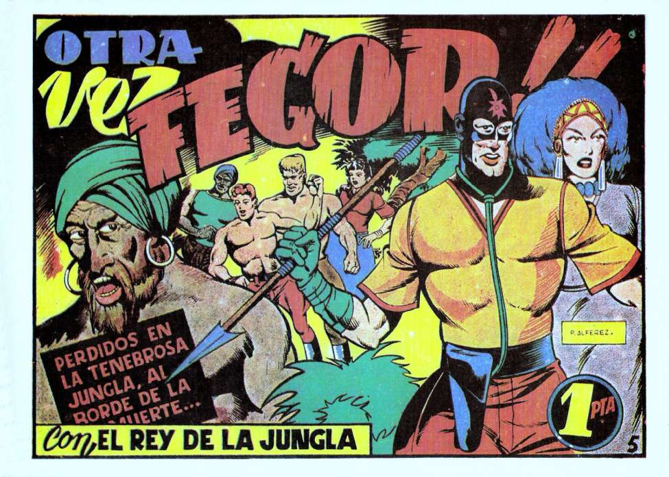 Book Cover For El Rey de la Jungla 5 - Otra Vez Fegor!!