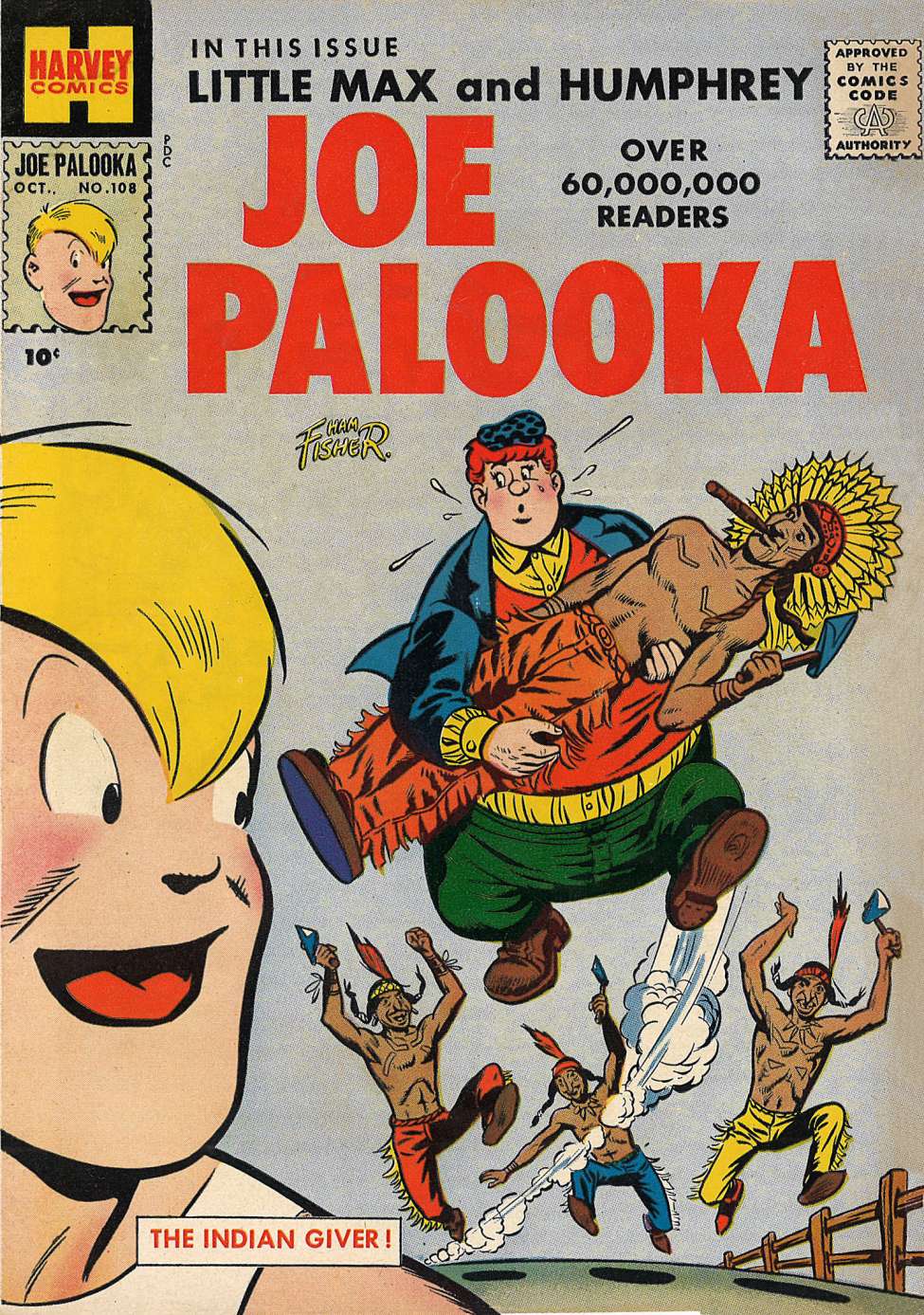 Book Cover For Joe Palooka Comics 108