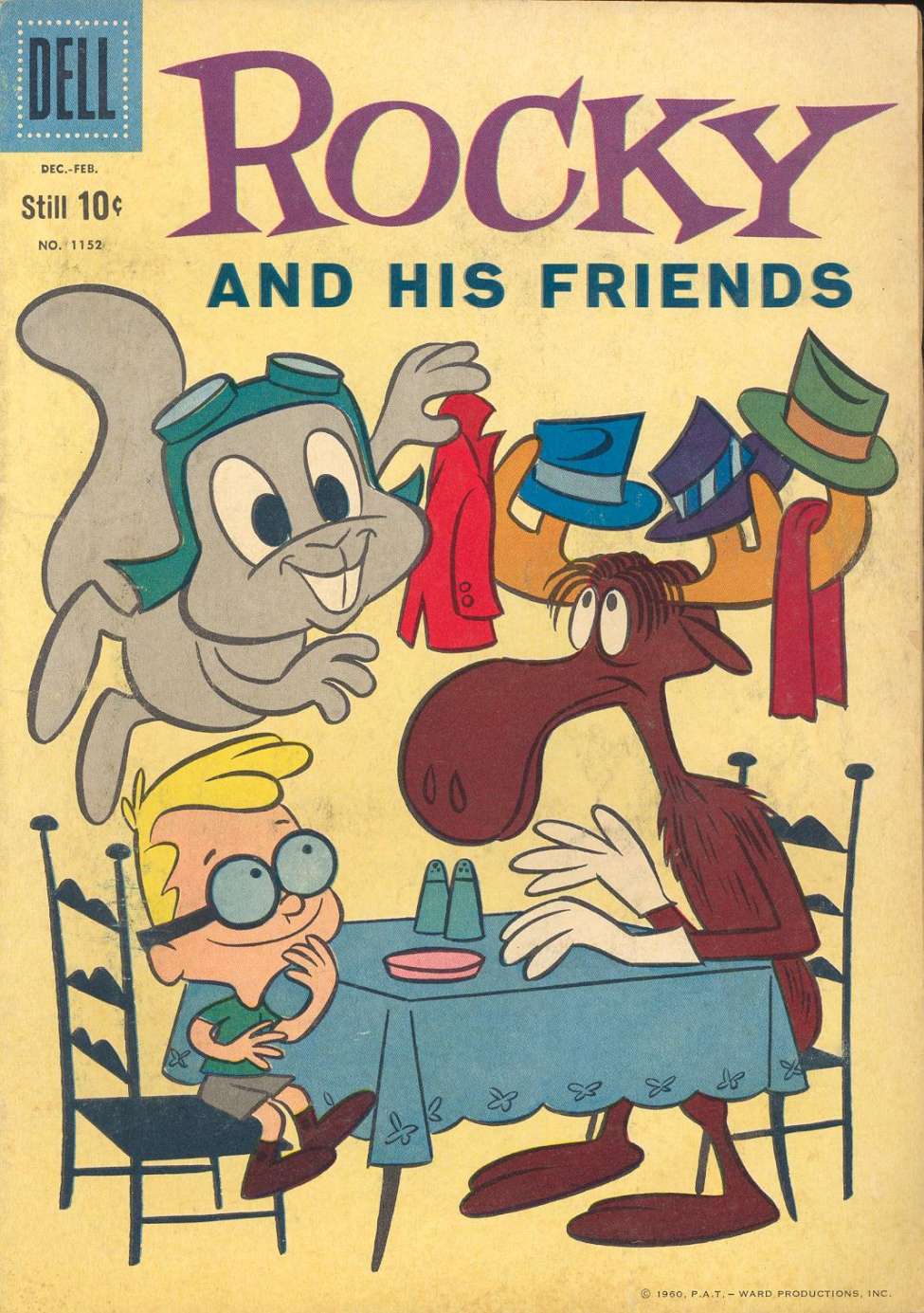 Comic Book Cover For 1152 - Rocky and His Friends
