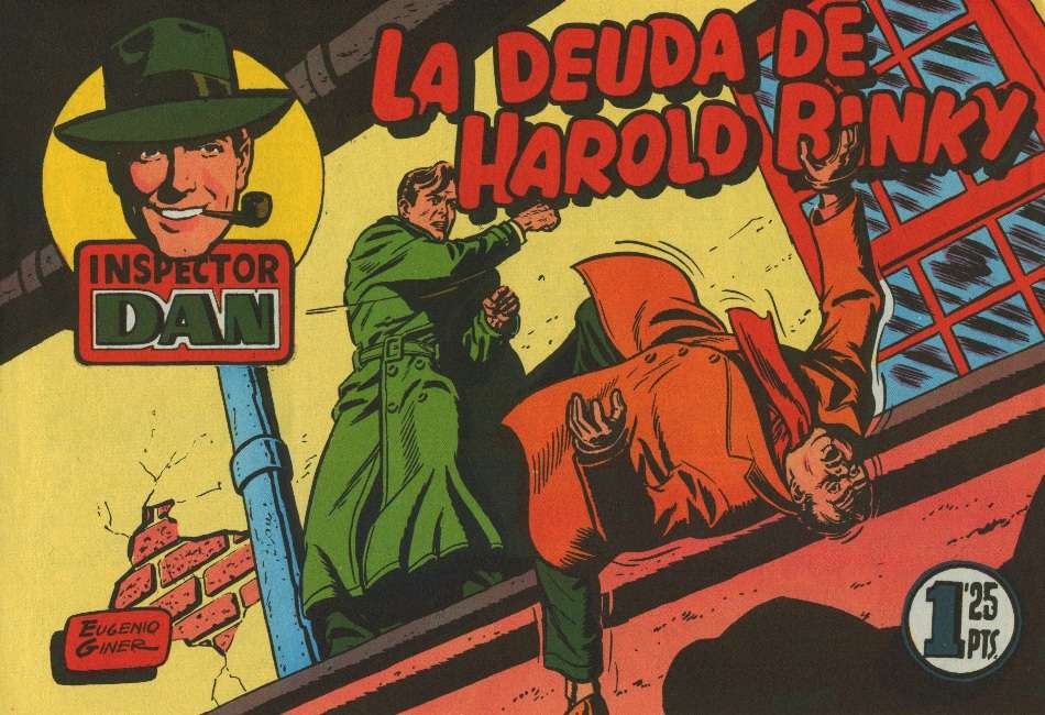 Comic Book Cover For Inspector Dan 9 - La Deuda de Harold Binky
